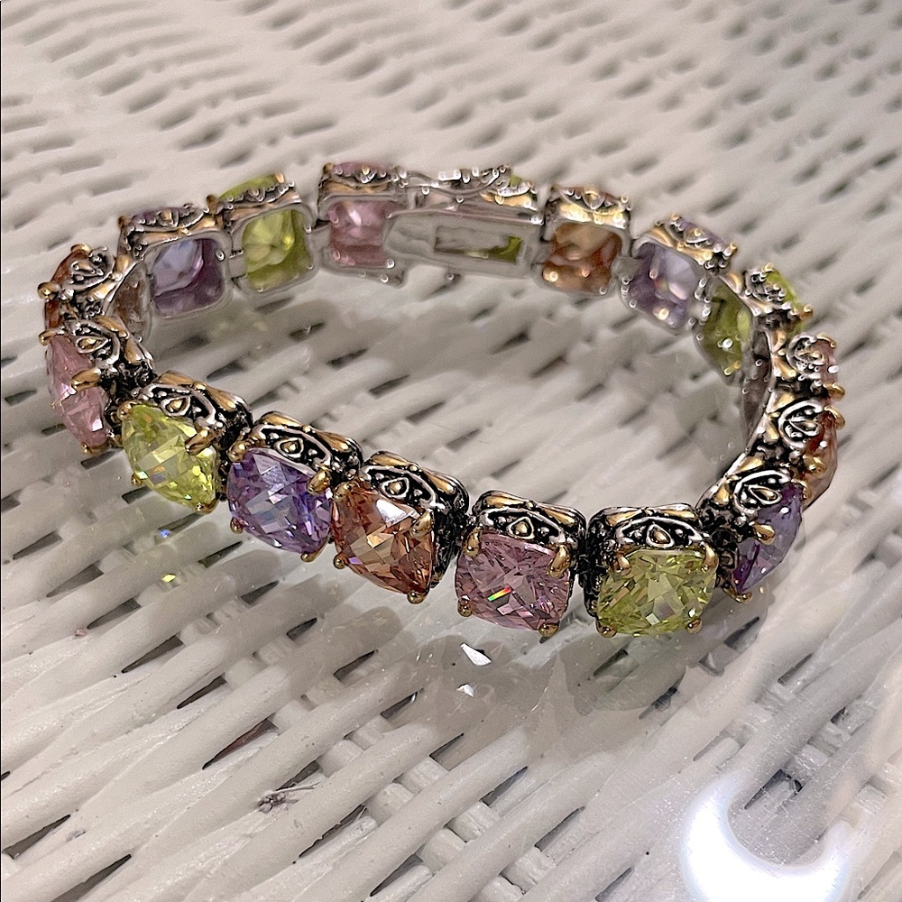 Rare Vintage Park Lane Signature Tennis Bracelet